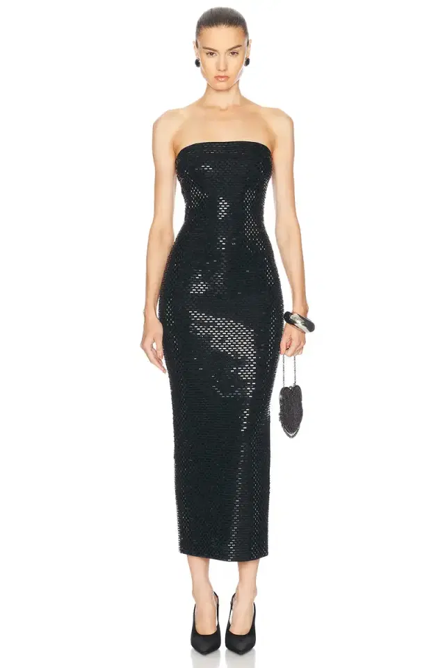 retrofete Karrah Embellished Knit Dress