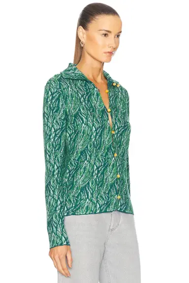 Bottega Veneta Long Sleeve Cardigan | Thumbnail 2 Bottega Veneta Long Sleeve Cardigan | Thumbnail 2