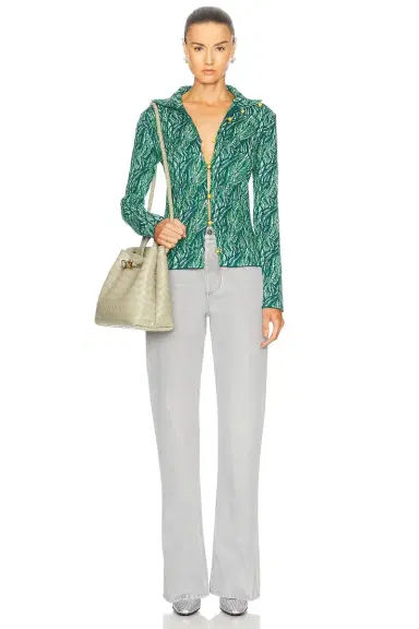 Bottega Veneta Long Sleeve Cardigan | Thumbnail 4 Bottega Veneta Long Sleeve Cardigan | Thumbnail 4