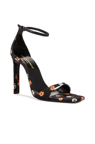 Saint Laurent Bea Ankle Strap Sandals | Thumbnail 2 Saint Laurent Bea Ankle Strap Sandals | Thumbnail 2