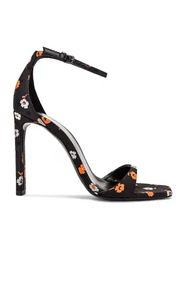 Saint Laurent Bea Ankle Strap Sandals | Thumbnail 1 Saint Laurent Bea Ankle Strap Sandals | Thumbnail 1