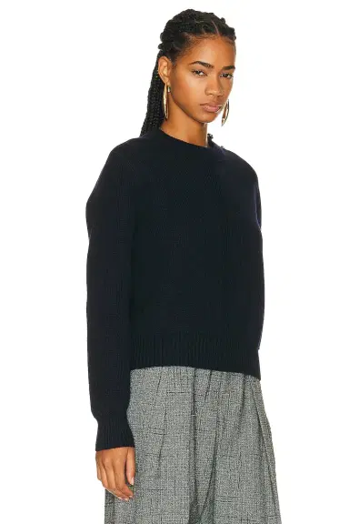 Bottega Veneta Dry Wool Rib Sweater | Thumbnail 2 Bottega Veneta Dry Wool Rib Sweater | Thumbnail 2