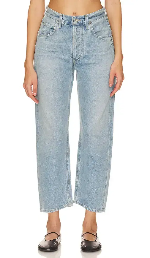 Citizens of Humanity Dahlia Bow Leg Baby Roll Jeans