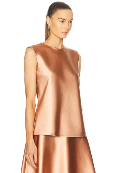 Carolina Herrera Sleeveless Belted Top | Thumbnail 2