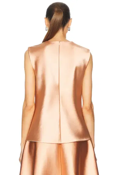 Carolina Herrera Sleeveless Belted Top | Thumbnail 3