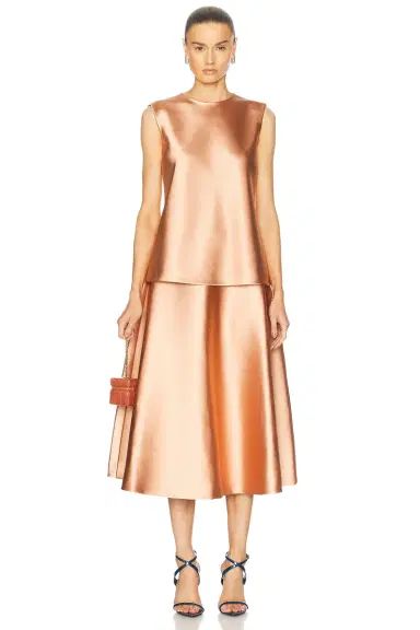 Carolina Herrera Sleeveless Belted Top | Thumbnail 4
