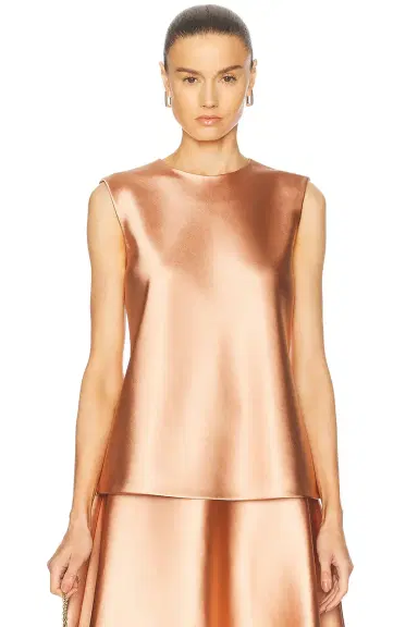 Carolina Herrera Sleeveless Belted Top | Thumbnail 1