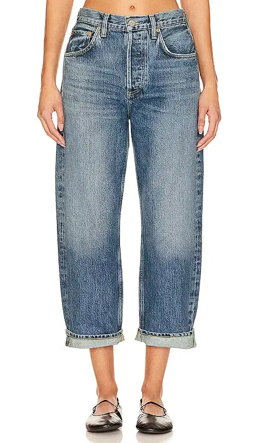 Citizens of Humanity Dahlia Bow Leg Baby Roll Jeans