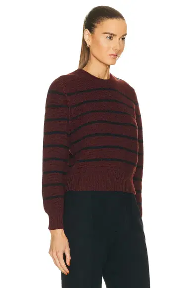 Bottega Veneta Striped Rib Knit Sweater | Thumbnail 2