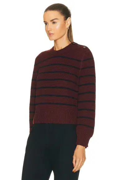 Bottega Veneta Striped Rib Knit Sweater | Thumbnail 3