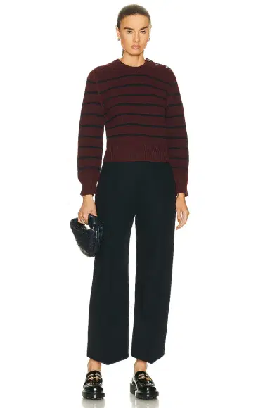 Bottega Veneta Striped Rib Knit Sweater | Thumbnail 5