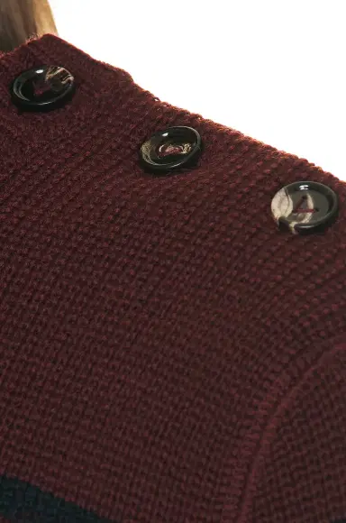 Bottega Veneta Striped Rib Knit Sweater | Thumbnail 6