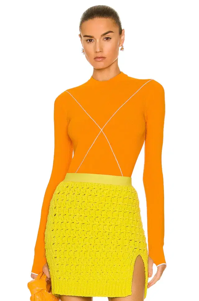 Bottega Veneta Technoskin Elastic Sweater