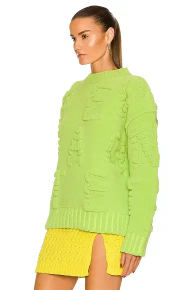 Bottega Veneta Alphabet Chenille Knit Sweater | Thumbnail 3 Bottega Veneta Alphabet Chenille Knit Sweater | Thumbnail 3