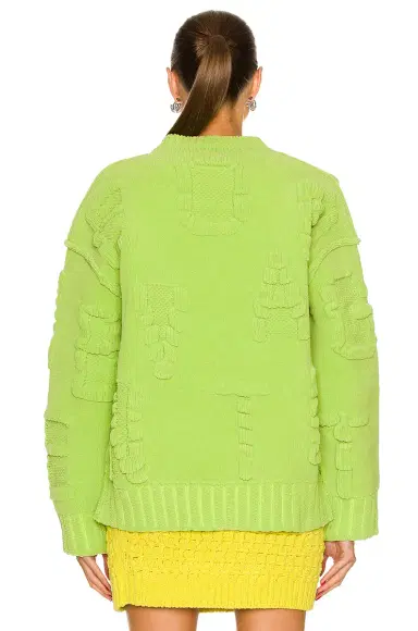 Bottega Veneta Alphabet Chenille Knit Sweater | Thumbnail 4 Bottega Veneta Alphabet Chenille Knit Sweater | Thumbnail 4