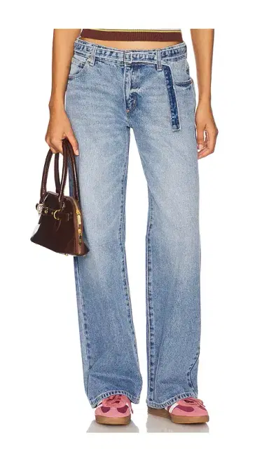 Abrand 99 Baggy Belt Jeans | Thumbnail 1