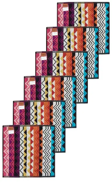 Missoni Home Giacomo Face Towel 6 Piece Set | Thumbnail 2