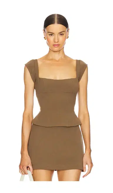 WeWoreWhat Cap Sleeve Corset Top | Thumbnail 1