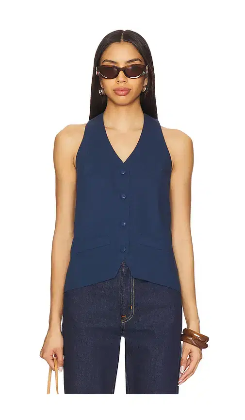 Rhae Open Back Vest