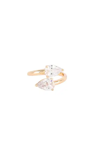 Ettika Wrap Crystal Ring | Thumbnail 1 Ettika Wrap Crystal Ring | Thumbnail 1