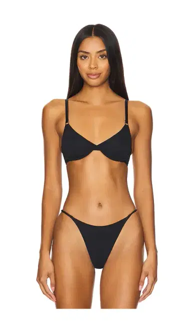 Fleur du Mal Le Stretch Multifit Micro Unlined Balconette | Thumbnail 1 Fleur du Mal Le Stretch Multifit Micro Unlined Balconette | Thumbnail 1