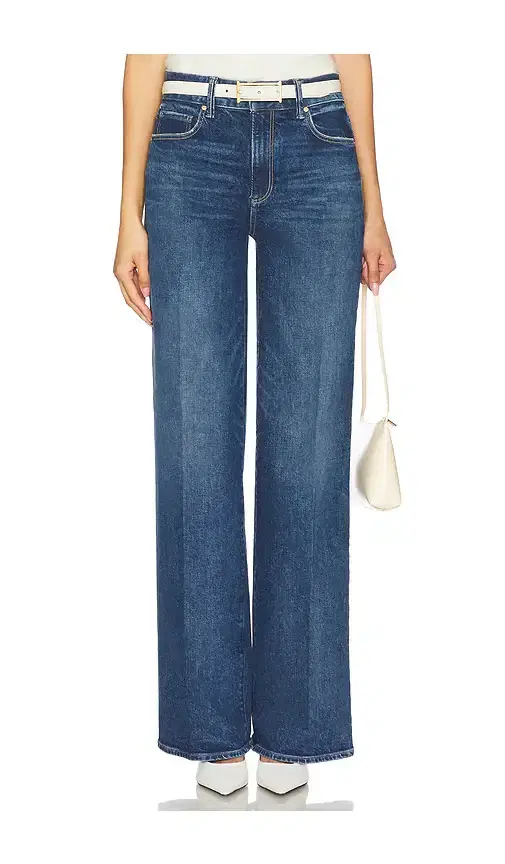 PAIGE Sasha With Seamed Beltloops Jeans