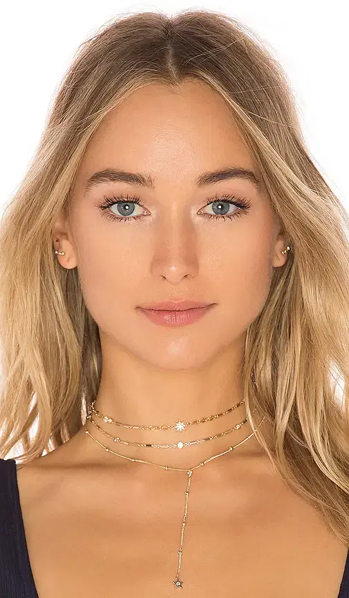 Ettika Forever Falling Multi-Chain Lariat Choker
