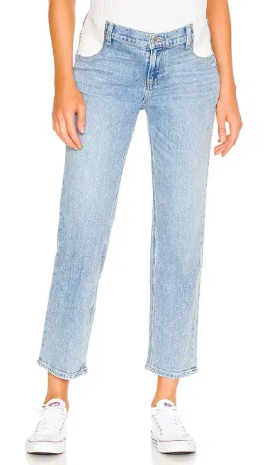 PAIGE Maternity Noella Straight Jeans | Thumbnail 2 PAIGE Maternity Noella Straight Jeans | Thumbnail 2