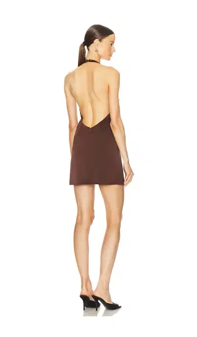 SEROYA Riviera Satin Mini Dress | Thumbnail 1