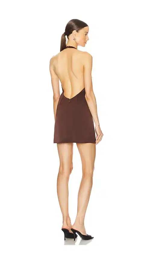 Riviera Satin Mini Dress