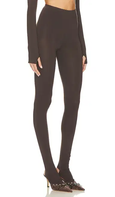 Norma Kamali Legging With Footie | Thumbnail 2 Norma Kamali Legging With Footie | Thumbnail 2