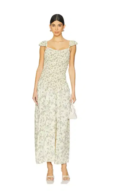 SWF Cap Sleeve Mottled Max Dress | Thumbnail 1