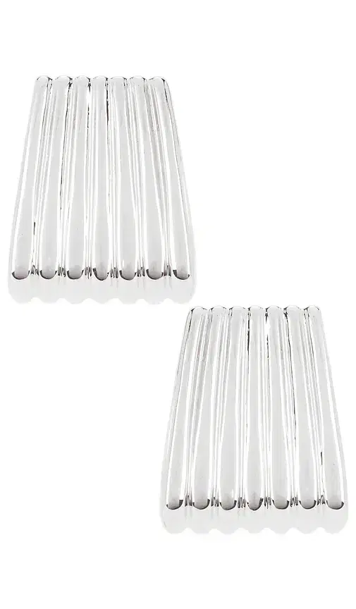 Ribbed Maxi Earrings