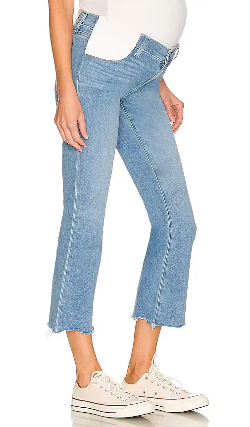 Colette Maternity Crop Flare Jeans