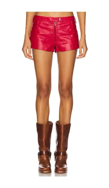 Understated Leather x REVOLVE Perfect Leather Short | Thumbnail 1 Understated Leather x REVOLVE Perfect Leather Short | Thumbnail 1