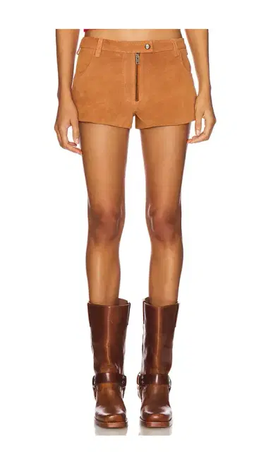 Understated Leather x REVOLVE Perfect Suede Short | Thumbnail 1 Understated Leather x REVOLVE Perfect Suede Short | Thumbnail 1