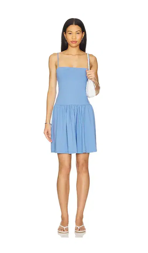 Low Waist Flare String Dress
