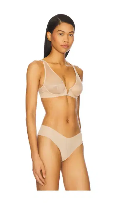 Commando Chic Mesh Plunge Underwire Bra | Thumbnail 2