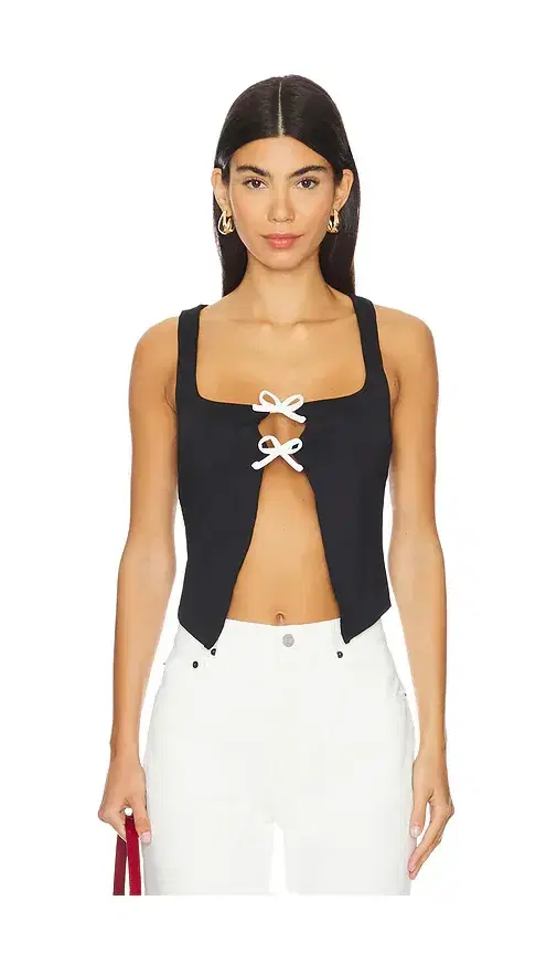 Natasha Tie Front Top