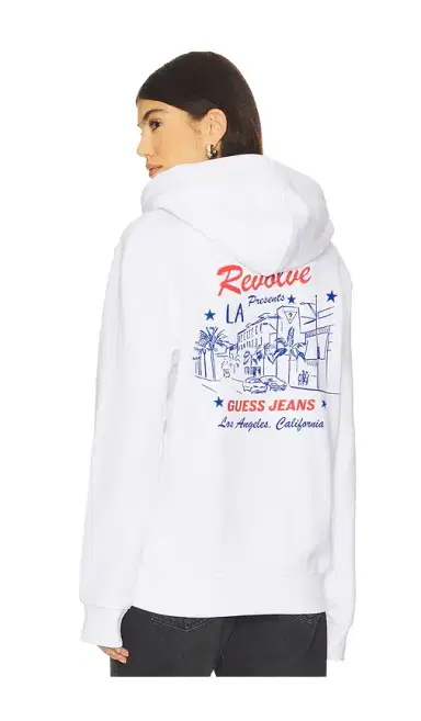 Guess Jeans x REVOLVE Mini Triangle Hoodie | Thumbnail 1