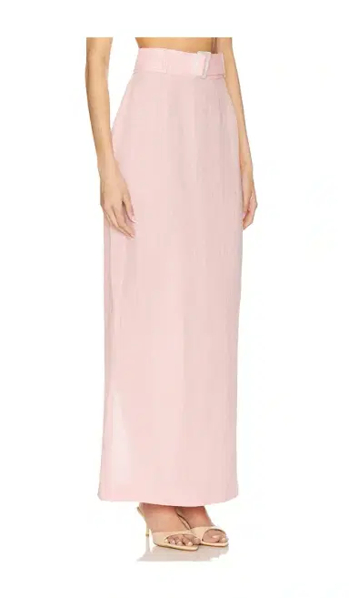 Matthew Bruch Belted Maxi Pencil Skirt | Thumbnail 2