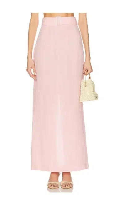 Matthew Bruch Belted Maxi Pencil Skirt | Thumbnail 1