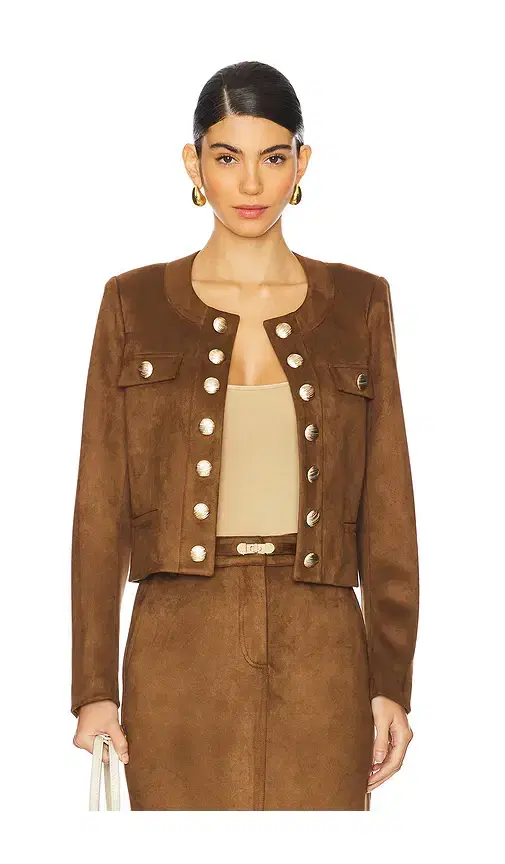 Karson Faux Suede Jacket