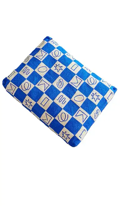 Dusen Dusen Tile Embroidered Dog Bed | Thumbnail 1 Dusen Dusen Tile Embroidered Dog Bed | Thumbnail 1