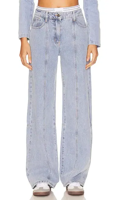 LIONESS Dawson Wide Leg Jeans | Thumbnail 1 LIONESS Dawson Wide Leg Jeans | Thumbnail 1