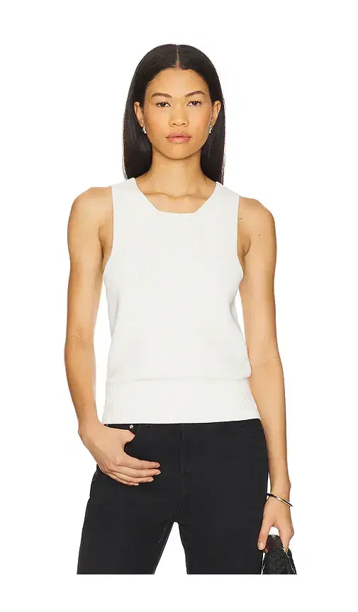 EAVES Lavanda Sleeveless Knit Top