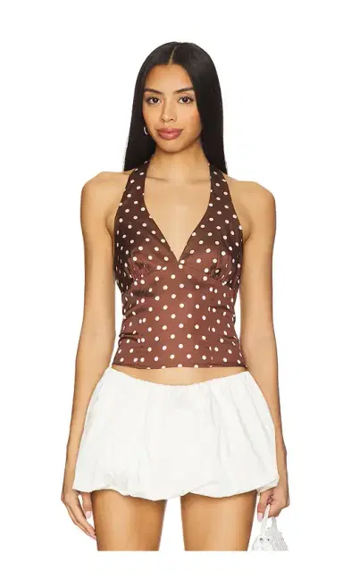 MORE TO COME Vivan Halter Top | Thumbnail 1