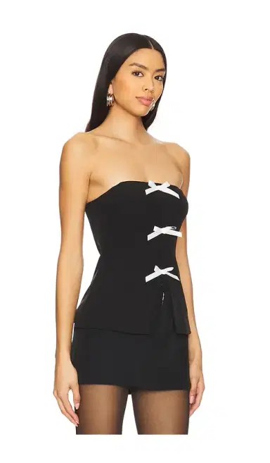 MORE TO COME Ines Strapless Top | Thumbnail 2
