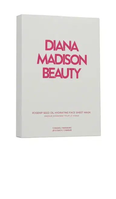 Diana Madison Beauty Rosehip Seed Oil Hydrating Face Sheet Mask 5 Pack | Thumbnail 2 Diana Madison Beauty Rosehip Seed Oil Hydrating Face Sheet Mask 5 Pack | Thumbnail 2