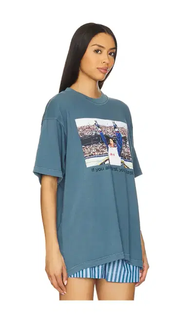 Philcos Talladega Nights If You Ain't First, You're Last Boxy Tee | Thumbnail 2